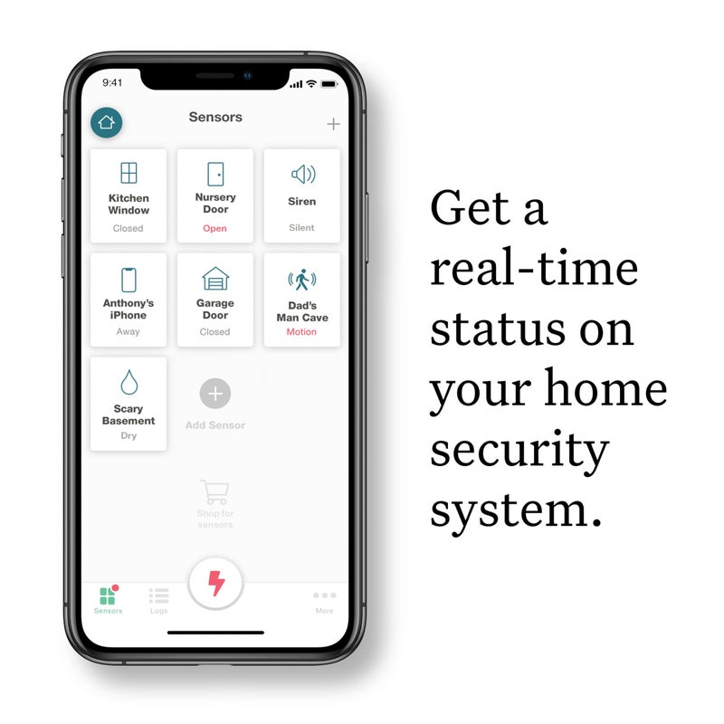 ooma Siren, Works with Smart Home Security. No Contracts and Free self-Monitor Plan. Optional Professional Monitoring, Motion, keypad, Door/Window, Water Sensor, and Garage Door Sensor.,White - Image 3